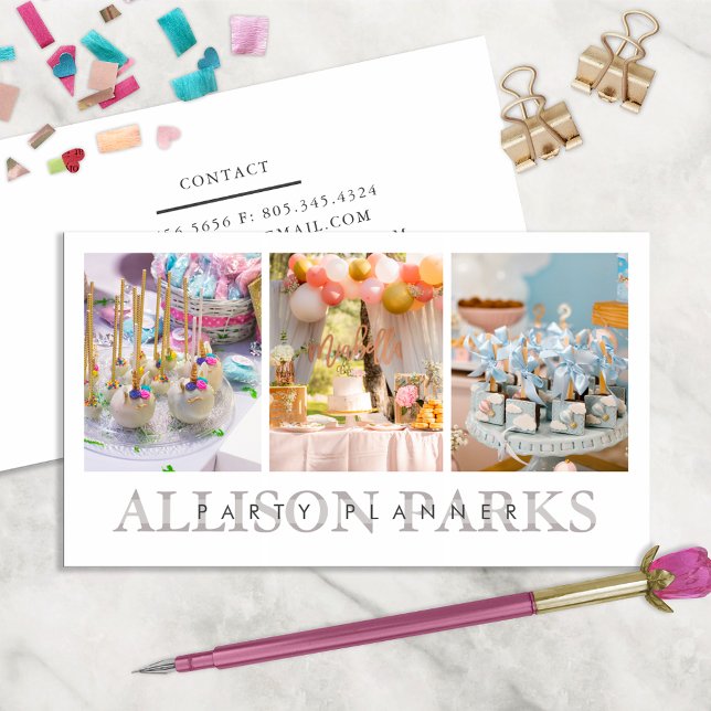 Party Planner / Other Business Card (Creator Uploaded)