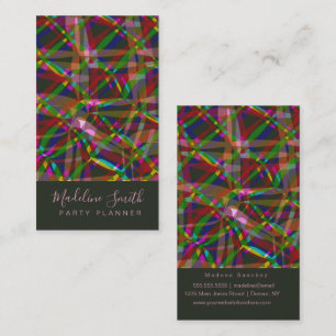 Party Planner Streamers Business Card