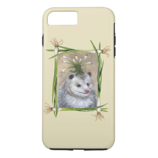 Party Possum in scallion border iPhone 8 Plus/7 Plus Case