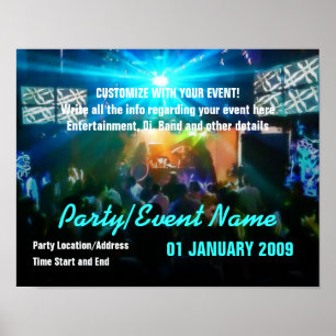 Party Poster #003 Poster