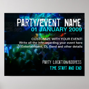 Party Poster #005 Poster
