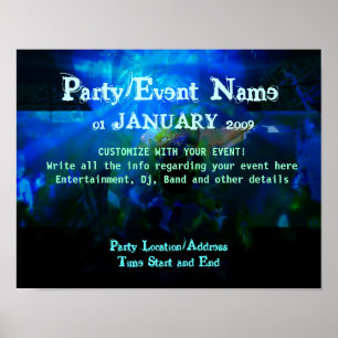 Party Poster #007 Poster