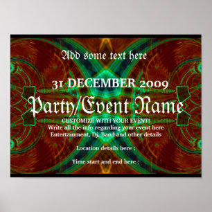 Party Poster #010 Poster