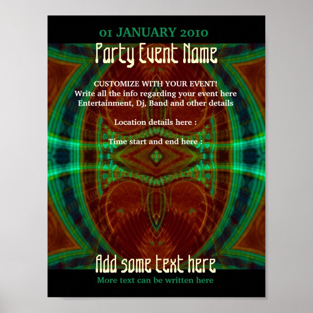 Party Poster #012a Poster (Front)