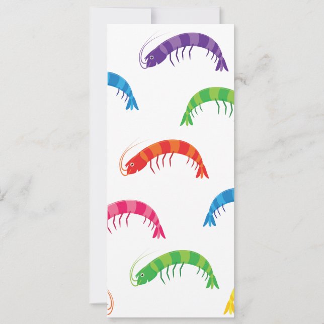 Party Prawns Invitation (Front)