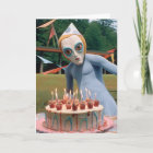 Party Probe Birthday Card