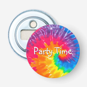 Party Psychedelic Tie Dye Design  Bottle Opener