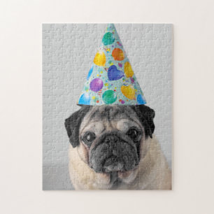 Party Pug Jigsaw Puzzle