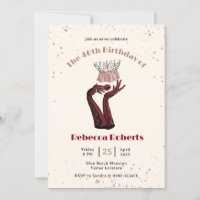 Party Queen Woman Lady Fashionista Birthday