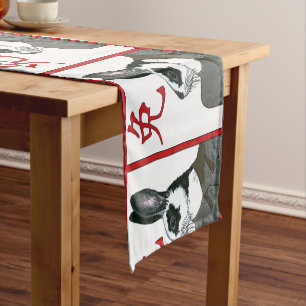 Party Rabbit Short Table Runner