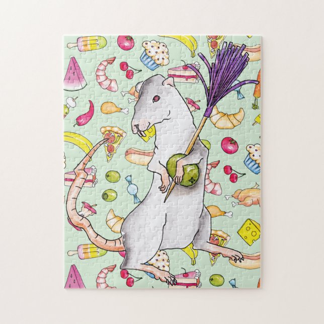 Party rat jigsaw puzzle (Vertical)