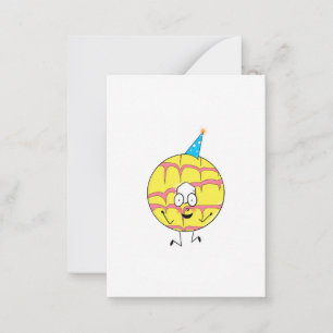 party ring, fun cookie themed card
