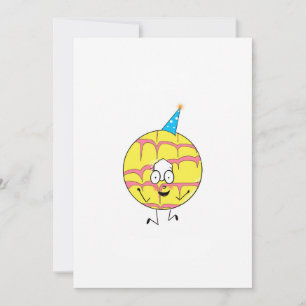 party ring, fun cookie themed invitation