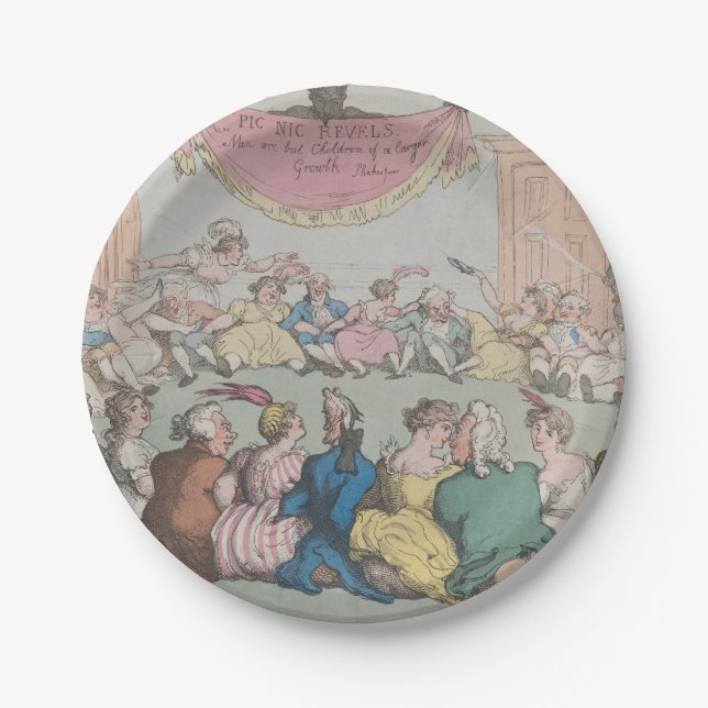 Party - Round Paper Plates (Front)
