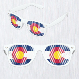 Party Shades & Colorado Sunglasses / Colorado flag