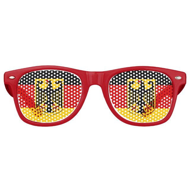 Party Shades & Germany Sunglasses / German flag (Front)
