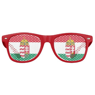 Party Shades & Hungary Sunglasses / Hungarian flag