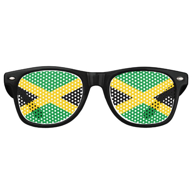 Party Shades & Jamaica Sunglasses / Jamaican flag (Front)
