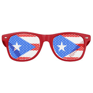Party Shades & Puerto Rico Sunglasses / flag