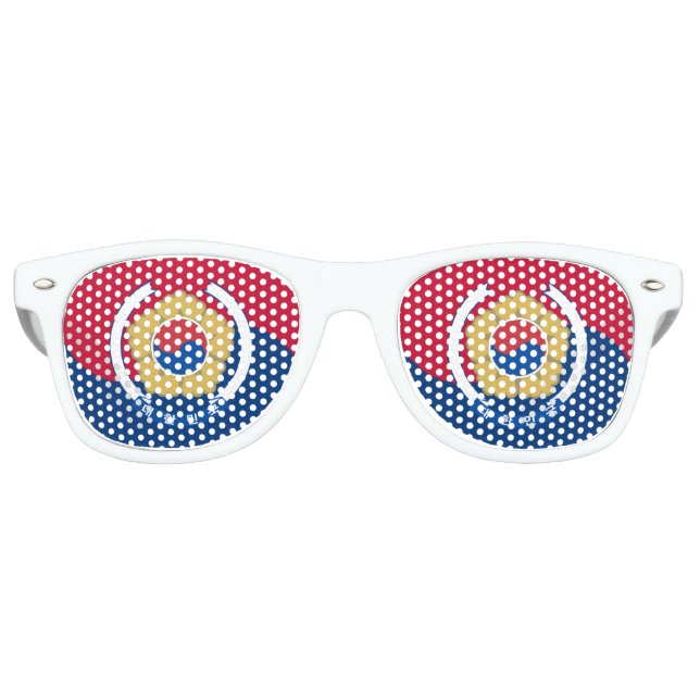 Party Shades & South Korea Sunglasses /Korean flag (Front)