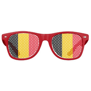 Party Shades Sunglasses - Belgium flag