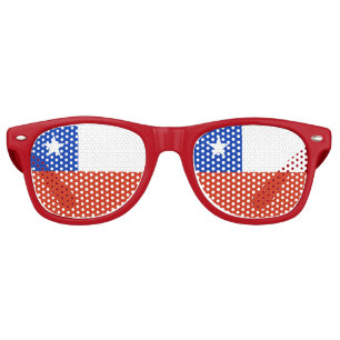 Party Shades Sunglasses - Chile flag