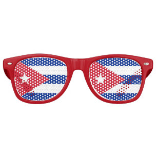 Party Shades Sunglasses - Cuba flag