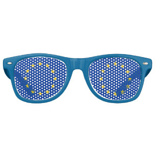 Party Shades Sunglasses - European Union flag