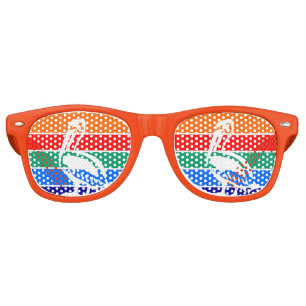 Party Shades Sunglasses, flag of St. Petersburg