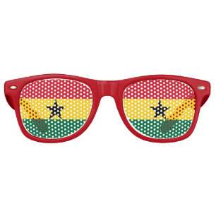 Party Shades Sunglasses - Ghana flag