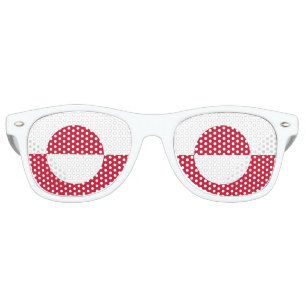 Party Shades Sunglasses - Greenland flag