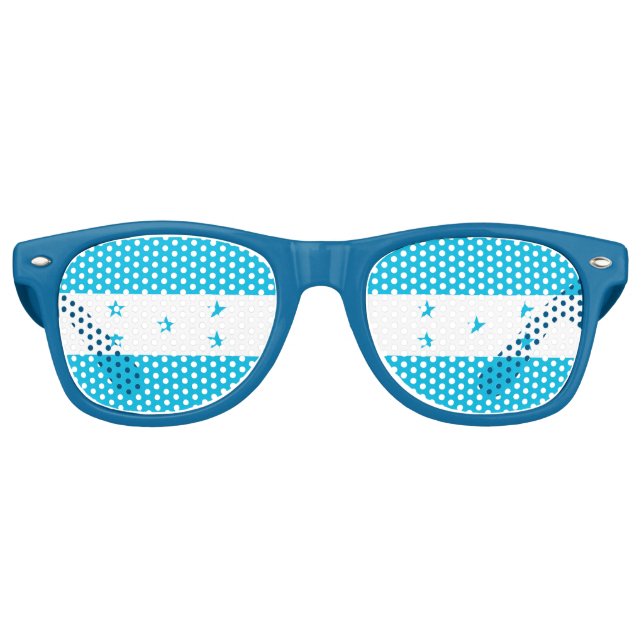 Party Shades Sunglasses - Honduras flag (Front)