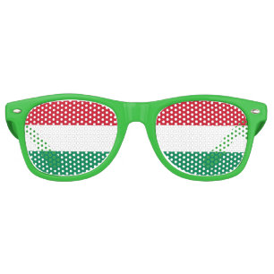 Party Shades Sunglasses - Hungary flag