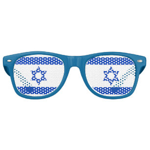 Party Shades Sunglasses - Israel flag
