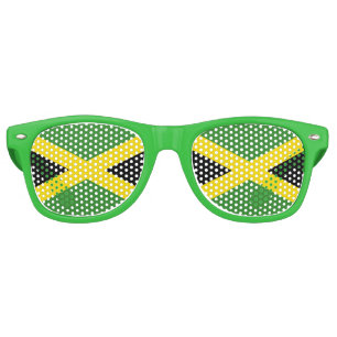 Party Shades Sunglasses - Jamaica flag