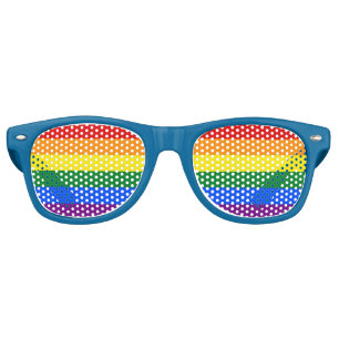 Party Shades Sunglasses - Pride LGBT flag