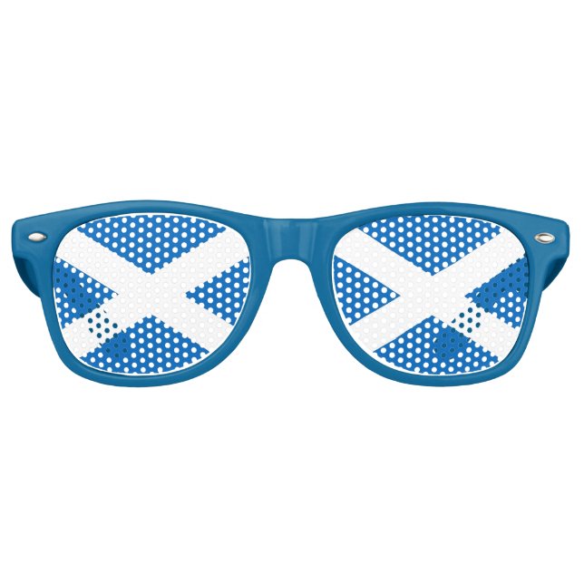 Party Shades Sunglasses - Scotland flag, UK (Front)