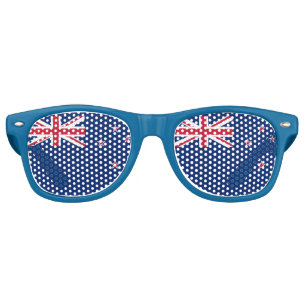 Party Shades Sunglasses with flag of New Zealand
