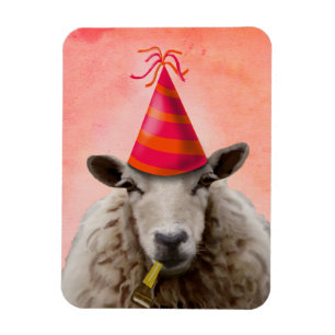 Party Sheep 2 Magnet