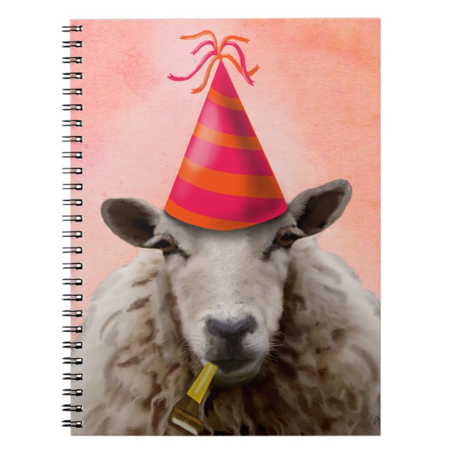 Party Sheep 2 Notebook (Front)