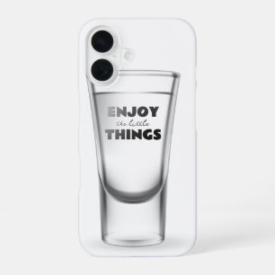 Party Shot Glass With Text iPhone 16 Case