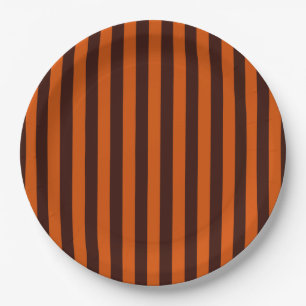Party Spirit Design Graphics Stripes Paper Plate
