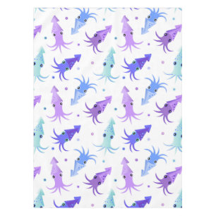 Party Squid Pattern Tablecloth