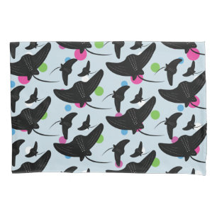Party Stingray Colourful Pattern    Pillowcase