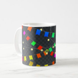 Party Streamers Coffee Mug
