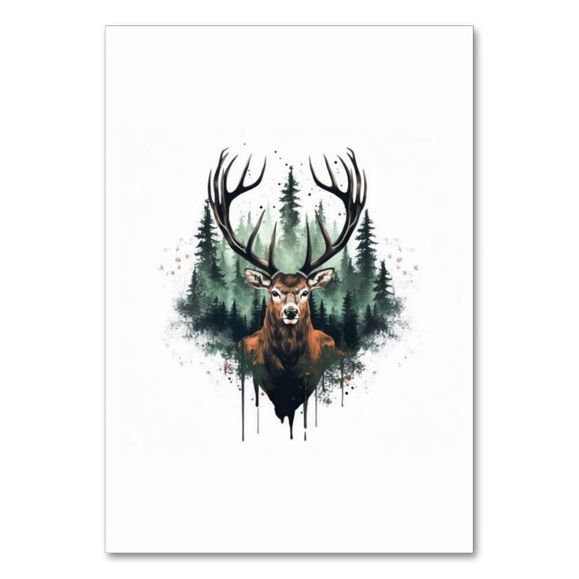 Party supplies Walmart poster home living sticker  Table Number (Front)