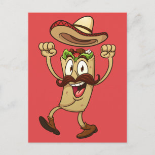 Party Taco Postcard