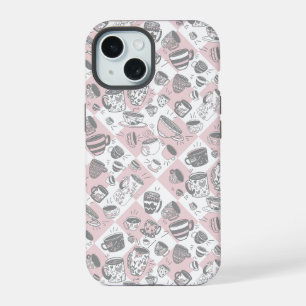 Party tea coffee cups Case-Mate iPhone case