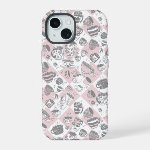 Party tea coffee cups Case-Mate iPhone case