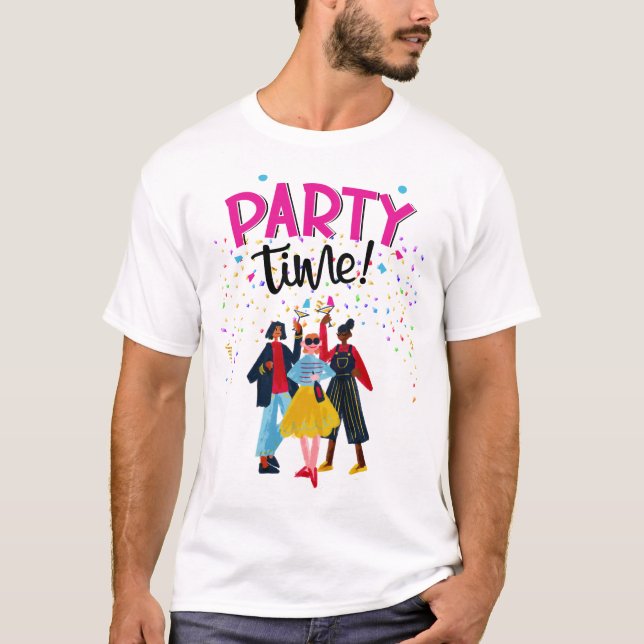 Party Theme T-Shirt (Front)